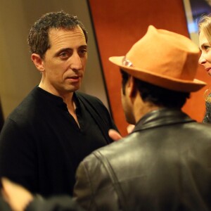 Exclusif - Jamel Debbouze, Gad Elmaleh et Mélissa Theuriau - Gad Elmaleh lors de sa dernière représentation à l'Olympia à Paris le 2 mai 2014.