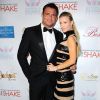 Joanna Krupa et Romain Zago à Los Angeles, le 26 avril 2015.
