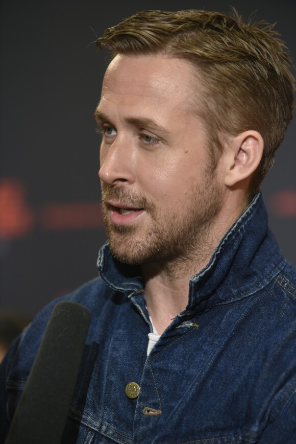 Ryan Gosling lors du photocall du film ''Blade Runner 2049'' à Barcelone, le 19 juin 2017