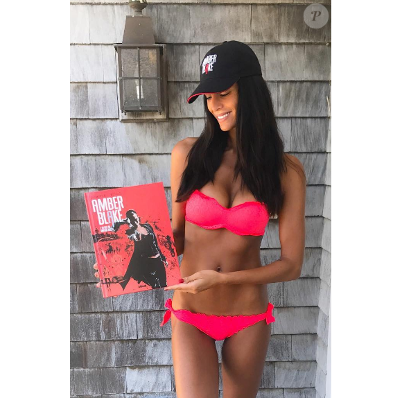 Jade Lagardere en vacances aux Etats-Unis - Photo publiée sur Instagram au mois de juillet 2017