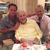Cameron, Kirk et Michael Douglas réunis pour la première fois depuis plusieurs années, photo publiée le 12 juillet 2017