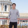 Tom Holland - Photocall du film "Spider-Man: Homecoming" à Rome. Le 20 juin 2017.