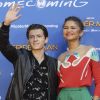 Tom Holland et Zendaya - Photocall du film "Spiderman" à Barcelone, Espagne, le 18 juin 2017.