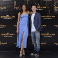 Zendaya et Tom Holland au photocall du film Spider-Man: Homecoming à l'hôtel Villamagna à Madrid le 14 juin 2017.