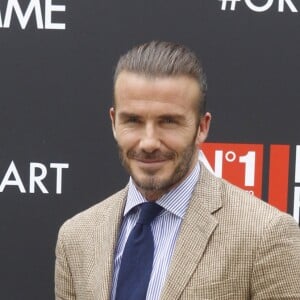 David Beckham à Madrid, le 20 juin 2017.