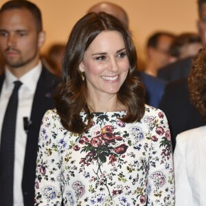 Le prince William et Kate Middleton ont visité le théâtre Shakespeare à Gdansk le 18 juillet 2017 au cours de leur visite officielle en Pologne.