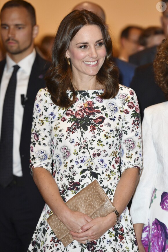 Le prince William et Kate Middleton ont visité le théâtre Shakespeare à Gdansk le 18 juillet 2017 au cours de leur visite officielle en Pologne.