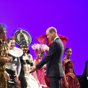 Le prince William et Kate Middleton ont visité le théâtre Shakespeare à Gdansk le 18 juillet 2017 au cours de leur visite officielle en Pologne.