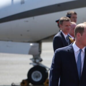 Les Cambridge arrivent à Berlin dans le cadre de leur visite officielle en Pologne et en Allemagne, le 18 juillet 2017.