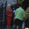 Penélope Cruz et Ricky Martin sur le tournage de Versace : American Crime Story' à Miami, le 17 mai 2017