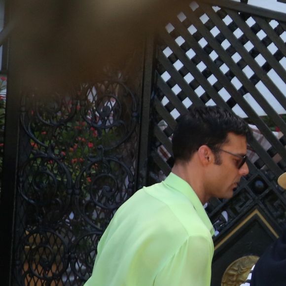 Penélope Cruz, Edgar Ramirez et Ricky Martin  sur le tournage de Versace : American Crime Story' à Miami, le 17 mai 2017
