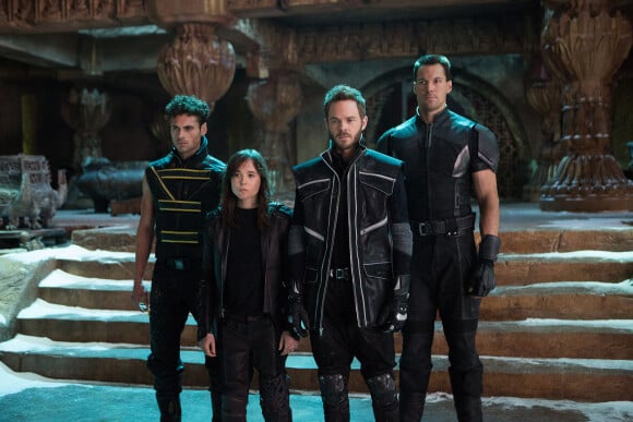 Shawn Ashmore (deuxième en partant de la droite) dans "X-Men: Days of Future Past" (2014).