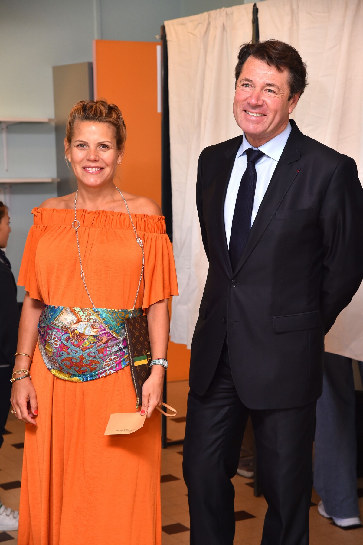 Photo : Christian Estrosi et sa femme Laura Tenoudji enceinte ...