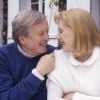Claude Rich et sa femme Delphine Rich le 6 novembre 1997.