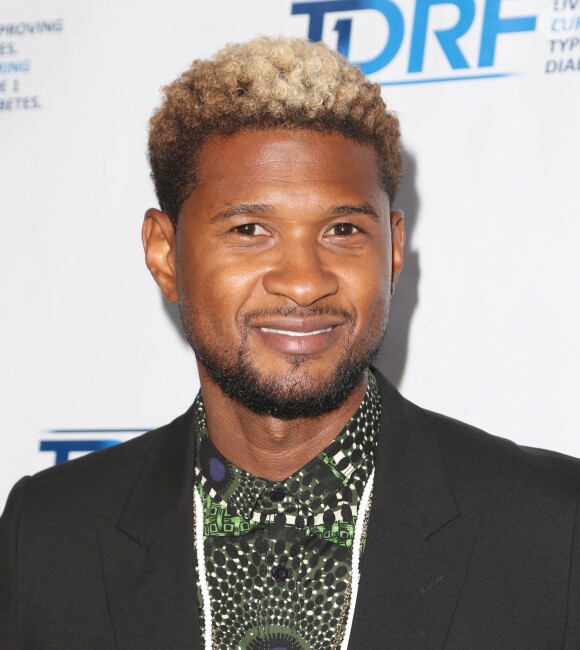 Usher à la soirée caritative "JDRF LA Chapter's Imagine Gala" à Beverly Hills. Los Angeles, le 22 avril 2017.
