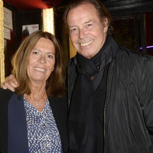 Michel Leeb et sa femme Béatrice - 1ère édition des "Trophées du bien être" au profit de la fondation Mimi Ullens au Théâtre de la Gaité Montparnasse à Paris le 21 septembre 2015.