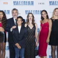 Luc Besson : Ses 5 enfants Juliette, Shanna, Thalia, Sateen et Mao tous réunis