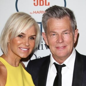 Yolanda et David Foster à Beverly Hills. Janvier 2014.