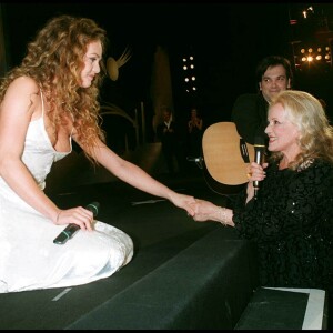 Vanessa Paradis et Jeanne Moreau au Festival de Cannes 1995