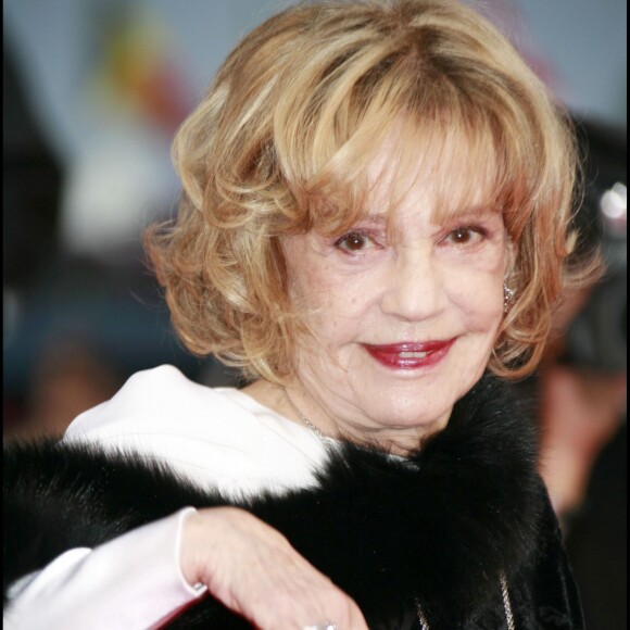 Jeanne Moreau à Cannes en 2008.