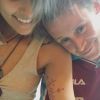 Paris Jackson et Macaulay Culkin se sont fait tatouer une cuillère sur le bras - Photo publiée sur Instagram le 29 juillet 2017