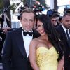 Ayem Nour et son ancien compagnon Vincent Miclet au Festival de Cannes en mai 2015 - Montée des marches du film "Inside Out" (Vice-Versa).