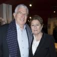 Jean-Claude Bouillon et sa femme - A l'occasion de la diffusion du premier long métrage "Tout peut Arriver" de Philippe Labro sur D8 le dimanche 22 février 2015