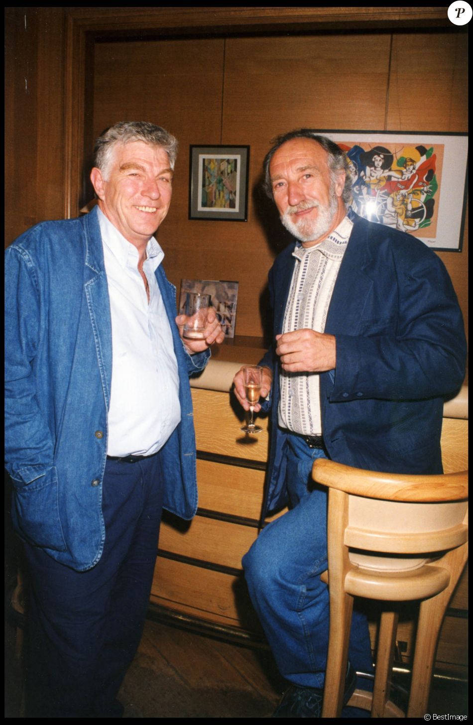 JeanClaude Bouillon et Pierre Maguelon en 1995 Purepeople