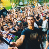 Cristiano Ronaldo en promotion à Shanghai, photo Instagram du 22 juillet 2017.