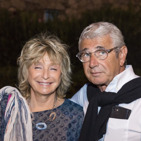 Exclusif - Danièle Thompson, Michel Boujenah - Représentation de la pièce de théâtre "L'éveil du chameau" lors du Festival de Ramatuelle, le 7 août 2017. © Cyril Bruneau / Festival de Ramatuelle / Bestimage