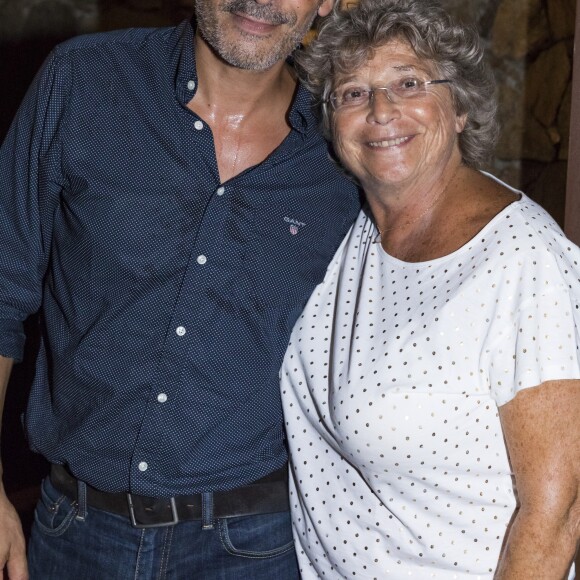 Exclusif - Jacqueline Franjou et Pascal Elbé - Représentation de la pièce de théâtre "L'éveil du chameau" lors du Festival de Ramatuelle, le 7 août 2017. © Cyril Bruneau / Festival de Ramatuelle / Bestimage