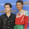 Tom Holland et Zendaya - Photocall du film "Spiderman" à Barcelone, Espagne, le 18 juin 2017.