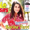 Karine Ferri en couverture du magazine Télé Loisirs, en kiosques lundi 14 août 2017.