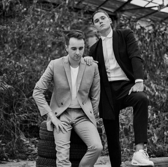 Her, duo composé par Victor Solf (à gauche) et Simon Carpentier (à droite)
