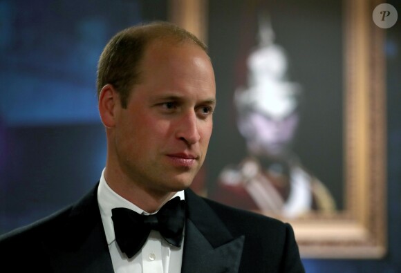 Le prince William le 16 août 2017 à Edimbourg lors du "Royal Edinburgh Military Tattoo".