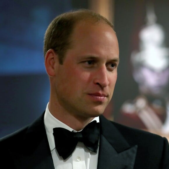 Le prince William le 16 août 2017 à Edimbourg lors du "Royal Edinburgh Military Tattoo".