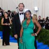 Alexis Ohanian et sa fiancée Serena Williams enceinte - Met Gala 2017 à New York, le 1er mai 2017 © Christopher Smith/AdMedia via Zuma/Bestimage