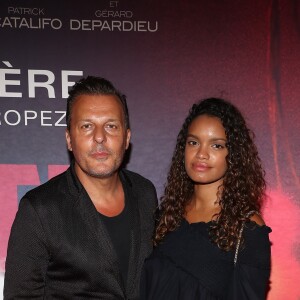 Exclusif - Jean-Roch et sa femme Anaïs enceinte - Avant-première du film "Carbone" au cinéma La Renaissance à Saint-Tropez, le 19 août 2017. © Dominique Jacovides/Cyril Moreau/Bestimage