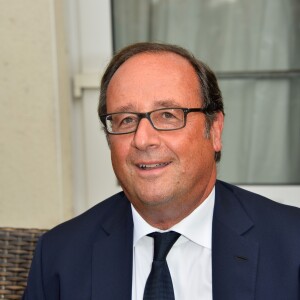 François Hollande (ancien président de la République) - 10e festival du Film Francophone d'Angoulême, le 22 août 2017. © Coadic Guirec/Bestimage