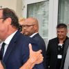 Claire Chazal (jury) et François Hollande (ancien président de la République) - 10e festival du Film Francophone d'Angoulême, le 22 août 2017. © Coadic Guirec/Bestimage