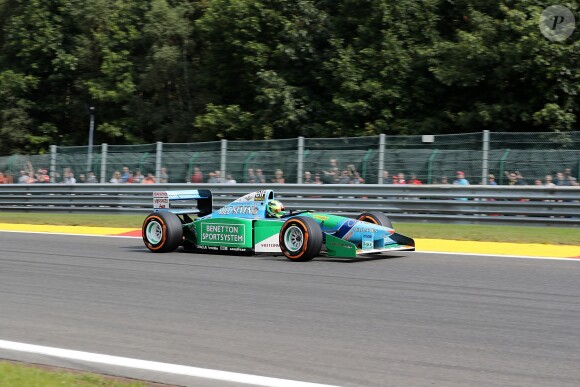 Mick Schumacher, fils de Michael, a effectué le 27 août 2017 un tour d'honneur au volant de la Formule 1 Benetton à bord de laquelle son père Michael Schumacher remporta 25 ans plus tôt son premier Grand Prix en Formule 1 (le 30 août 1992) et son premier titre de champion du monde (en 1994), sur le circuit de Spa-Francorchamps avant le départ du Grand Prix de Belgique.