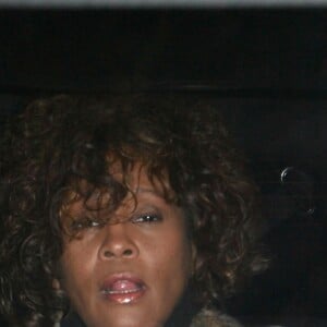 Whitney Houston à Los Angeles, le 2 février 2012