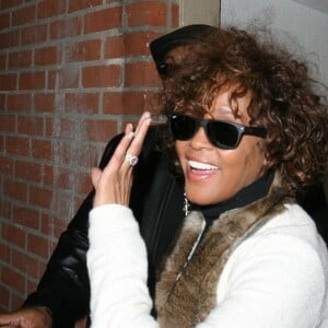 Whitney Houston à Los Angeles, le 2 février 2012
