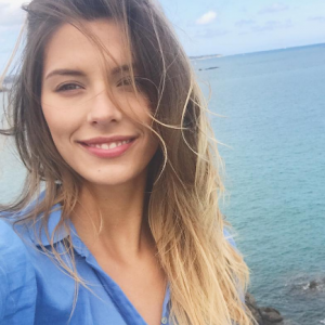 Camille Cerf sur une photo publiée sur Instagram le 15 août 2017