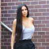 Exclusif - Kim Kardashian est allée déjeuner avec sa famille à Studio City le 24 aout 2017.