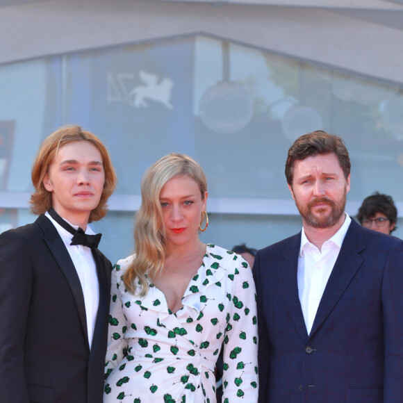 Charlie Plummer, Chloë Sevigny et Andrew Haigh à la première du film "Lean on Pete" lors du 74ème Festival International du Film de Venise (Mostra) le 1er septembre 2017