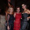 Alberta Ferretti, Caroline Scheufele et Isabeli Fontana lors du dîner des "Franca Sozzani Awards" au 74ème Festival International du Film de Venise (Mostra), le 1er septembre 2017