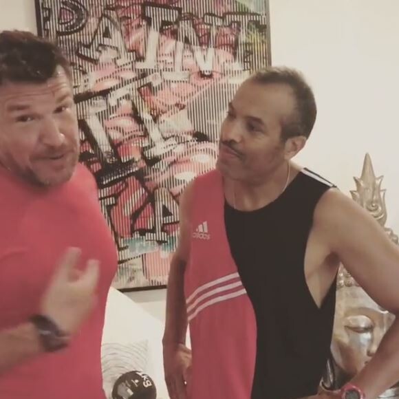 Benjamin Castaldi, décidé à perdre du poids, a fait appel à un coach.