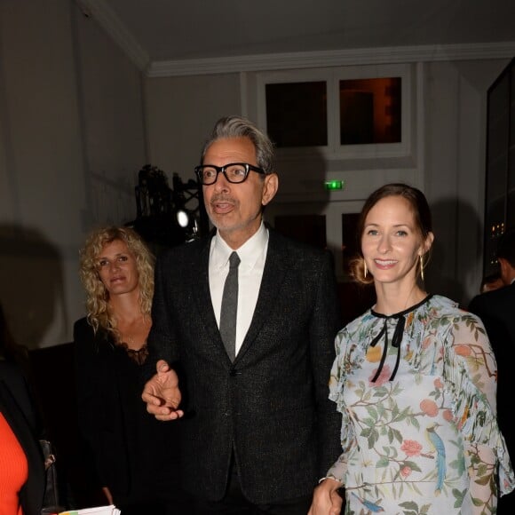 Exclusif - Jeff Goldblum et sa femme Emilie Livingston - Soirée au Kiehl's Club lors du 43ème Festival du Cinéma Américain de Deauville, France, le 2 septembre 2017. © Rachid Bellak/Bestimage