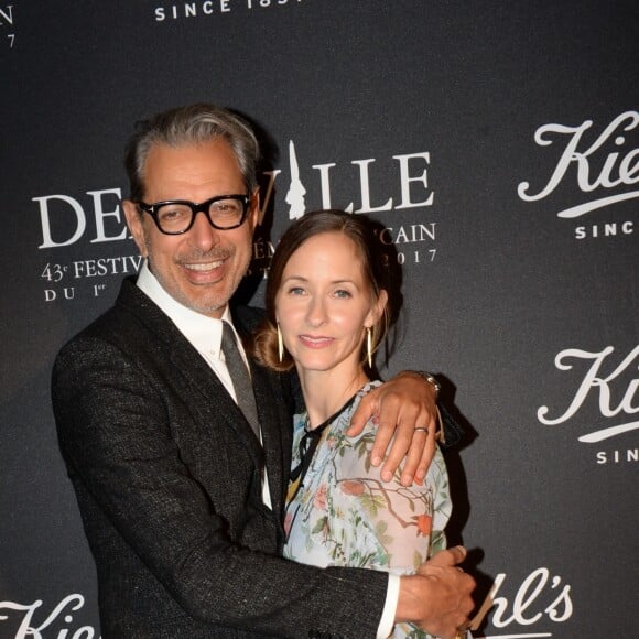 Exclusif - Jeff Goldblum et sa femme Emilie Livingston - Soirée au Kiehl's Club lors du 43ème Festival du Cinéma Américain de Deauville, France, le 2 septembre 2017. © Rachid Bellak/Bestimage